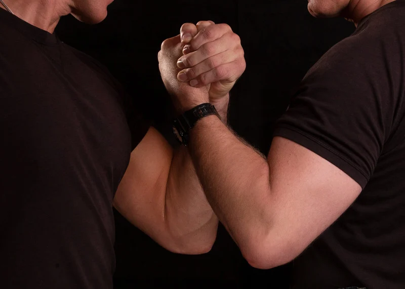 About strong men. brotherhood of men